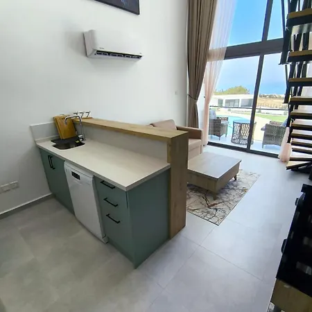Apartment Two Bedroom, Two Bathroom Luxury Loft In North Cyprus Esentepe