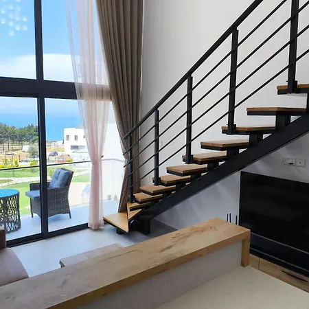 Two Bedroom, Two Bathroom Luxury Loft In North Cyprus Esentepe