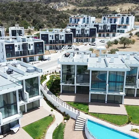 Two Bedroom, Two Bathroom Luxury Loft In North Cyprus Esentepe Apartment Kalogrea