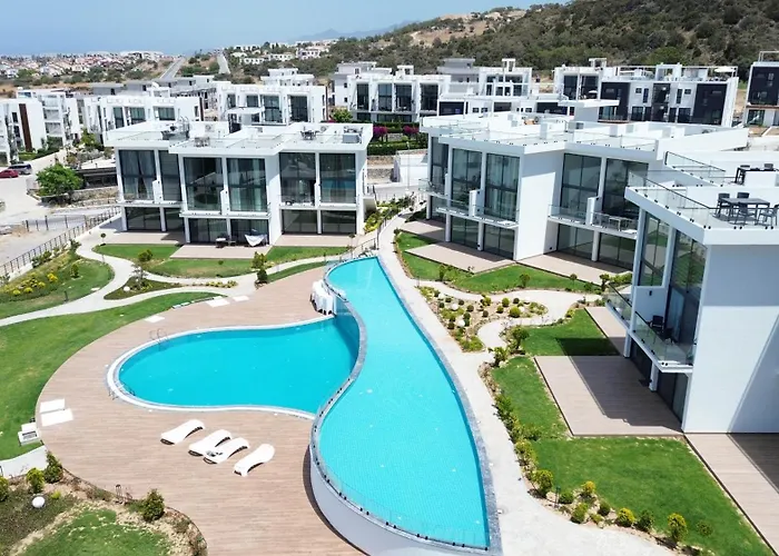 Two Bedroom, Two Bathroom Luxury Loft In North Cyprus Esentepe * Vokolidha